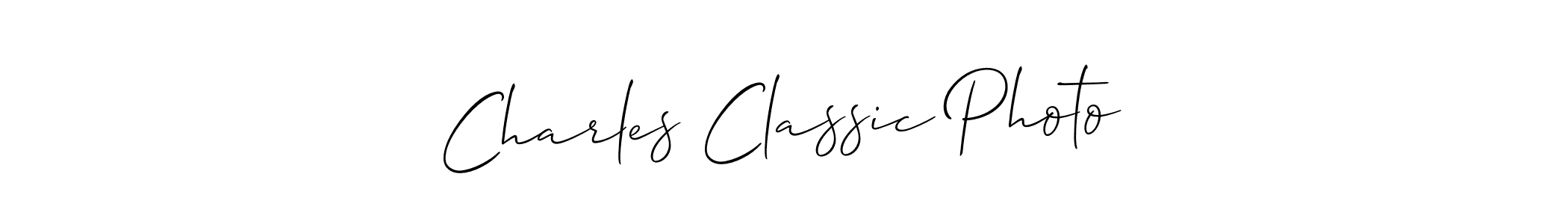 How to Draw Charles Classic Photo signature style? Allison_Script is a latest design signature styles for name Charles Classic Photo. Charles Classic Photo signature style 2 images and pictures png