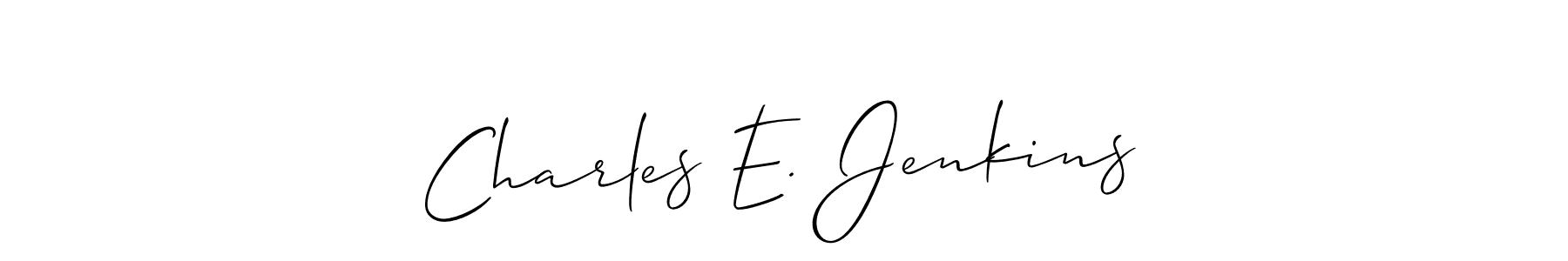 How to Draw Charles E. Jenkins signature style? Allison_Script is a latest design signature styles for name Charles E. Jenkins. Charles E. Jenkins signature style 2 images and pictures png
