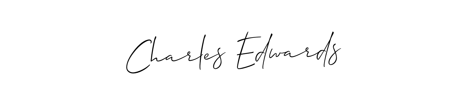if you are searching for the best signature style for your name Charles Edwards. so please give up your signature search. here we have designed multiple signature styles  using Allison_Script. Charles Edwards signature style 2 images and pictures png