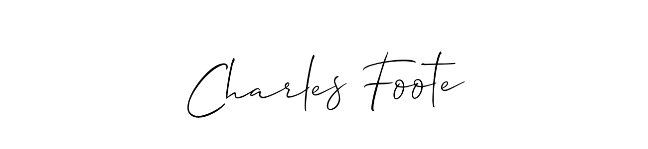 Check out images of Autograph of Charles Foote name. Actor Charles Foote Signature Style. Allison_Script is a professional sign style online. Charles Foote signature style 2 images and pictures png