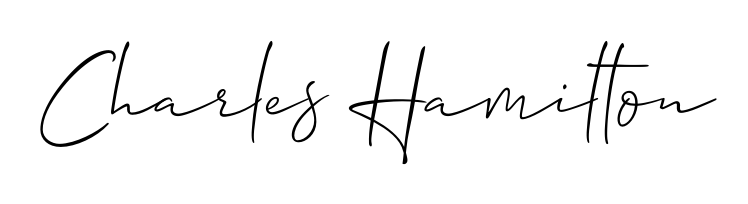 Elevate your brand with a stunning Charles Hamilton eSignature. The Allison_Script style provides a balanced, flowing aesthetic for everyday signing. Charles Hamilton signature style 2 images and pictures png