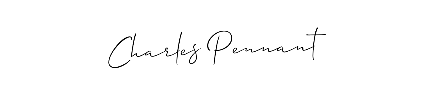 Also You can easily find your signature by using the search form. We will create Charles Pennant name handwritten signature images for you free of cost using Allison_Script sign style. Charles Pennant signature style 2 images and pictures png