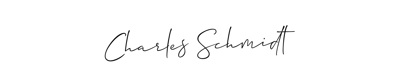 Similarly Allison_Script is the best handwritten signature design. Signature creator online .You can use it as an online autograph creator for name Charles Schmidt. Charles Schmidt signature style 2 images and pictures png