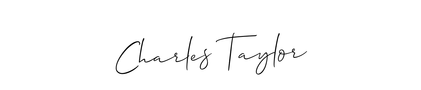 Make a beautiful signature design for name Charles Taylor. Use this online signature maker to create a handwritten signature for free. Charles Taylor signature style 2 images and pictures png