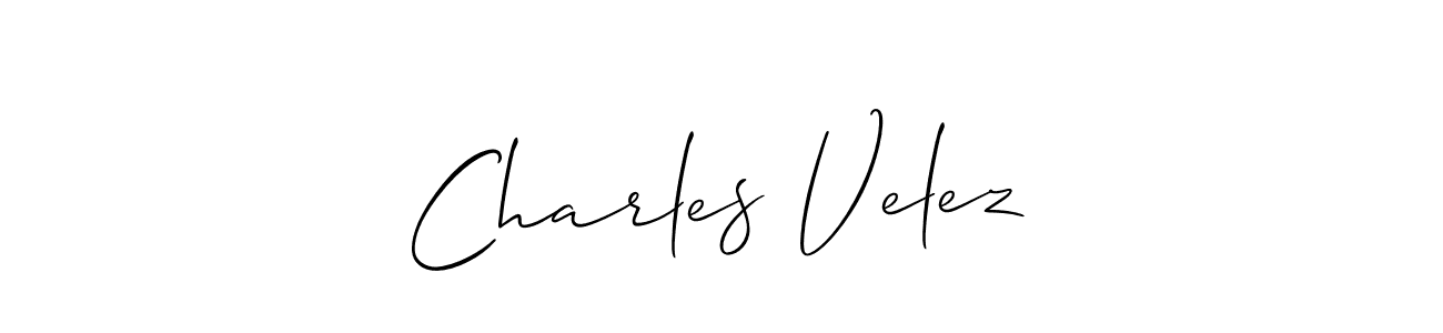 Similarly Allison_Script is the best handwritten signature design. Signature creator online .You can use it as an online autograph creator for name Charles Velez. Charles Velez signature style 2 images and pictures png