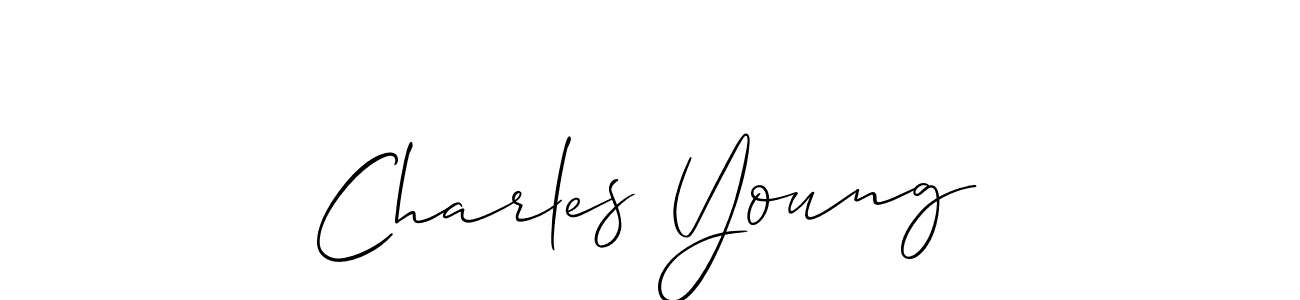 How to Draw Charles Young signature style? Allison_Script is a latest design signature styles for name Charles Young. Charles Young signature style 2 images and pictures png