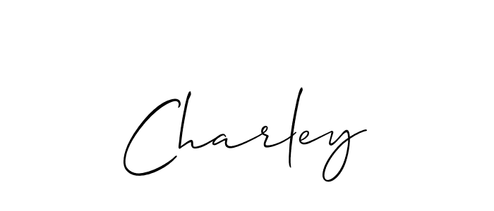 if you are searching for the best signature style for your name Charley. so please give up your signature search. here we have designed multiple signature styles  using Allison_Script. Charley signature style 2 images and pictures png