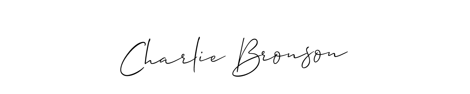 Make a short Charlie Bronson signature style. Manage your documents anywhere anytime using Allison_Script. Create and add eSignatures, submit forms, share and send files easily. Charlie Bronson signature style 2 images and pictures png