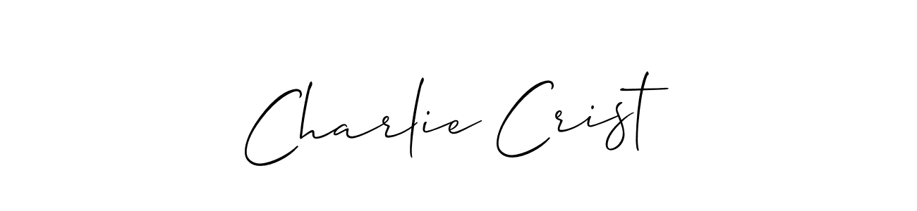 Check out images of Autograph of Charlie Crist name. Actor Charlie Crist Signature Style. Allison_Script is a professional sign style online. Charlie Crist signature style 2 images and pictures png