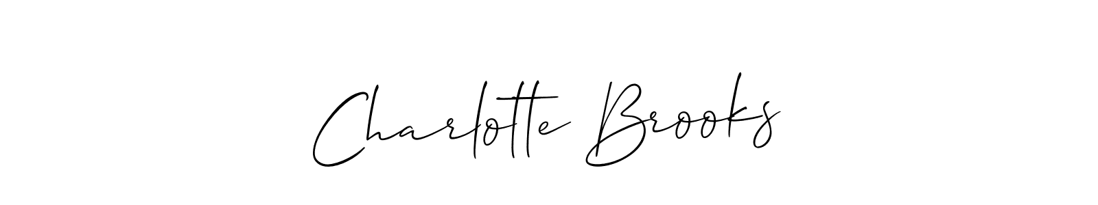 if you are searching for the best signature style for your name Charlotte Brooks. so please give up your signature search. here we have designed multiple signature styles  using Allison_Script. Charlotte Brooks signature style 2 images and pictures png