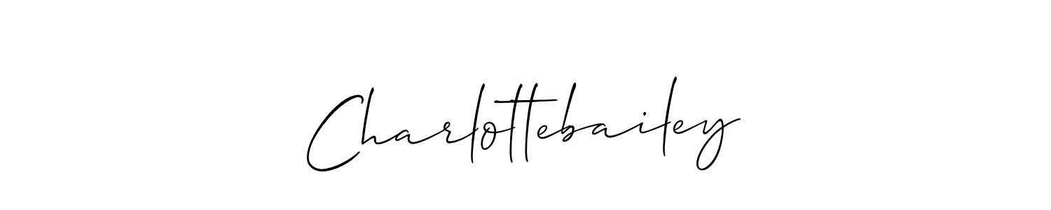 Also You can easily find your signature by using the search form. We will create Charlottebailey name handwritten signature images for you free of cost using Allison_Script sign style. Charlottebailey signature style 2 images and pictures png