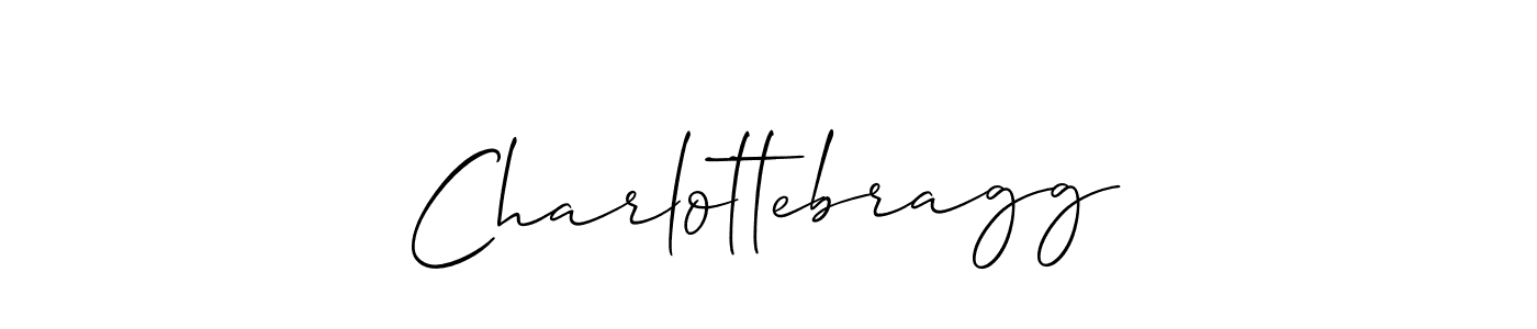 It looks lik you need a new signature style for name Charlottebragg. Design unique handwritten (Allison_Script) signature with our free signature maker in just a few clicks. Charlottebragg signature style 2 images and pictures png