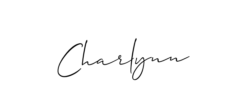 How to Draw Charlynn signature style? Allison_Script is a latest design signature styles for name Charlynn. Charlynn signature style 2 images and pictures png