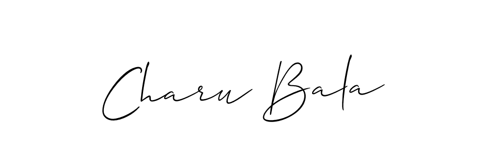 Check out images of Autograph of Charu Bala name. Actor Charu Bala Signature Style. Allison_Script is a professional sign style online. Charu Bala signature style 2 images and pictures png