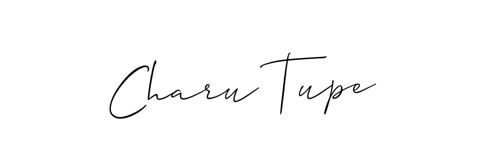 Here are the top 10 professional signature styles for the name Charu Tupe. These are the best autograph styles you can use for your name. Charu Tupe signature style 2 images and pictures png