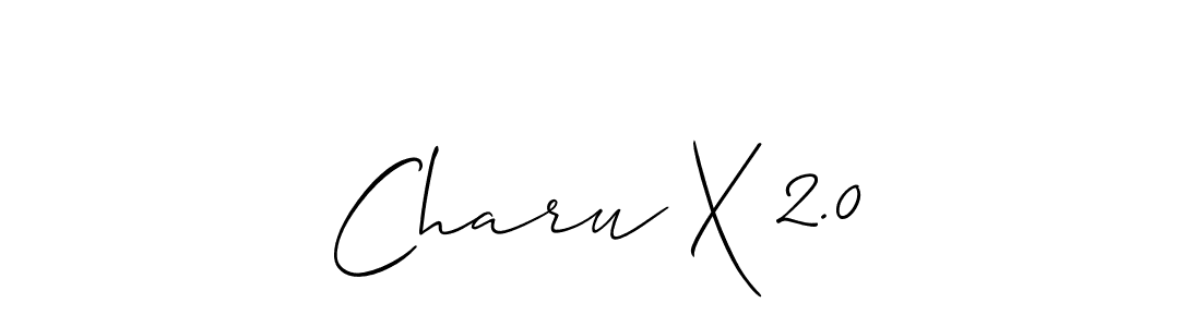 Here are the top 10 professional signature styles for the name Charu X 2.0. These are the best autograph styles you can use for your name. Charu X 2.0 signature style 2 images and pictures png