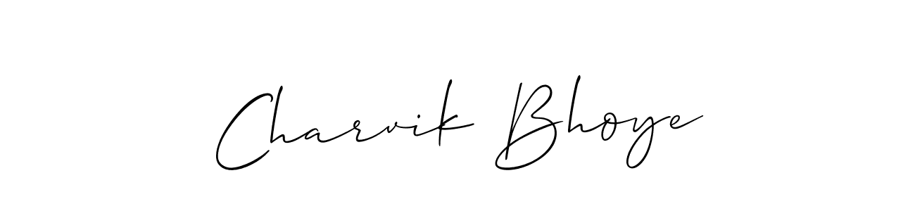 Make a short Charvik Bhoye signature style. Manage your documents anywhere anytime using Allison_Script. Create and add eSignatures, submit forms, share and send files easily. Charvik Bhoye signature style 2 images and pictures png