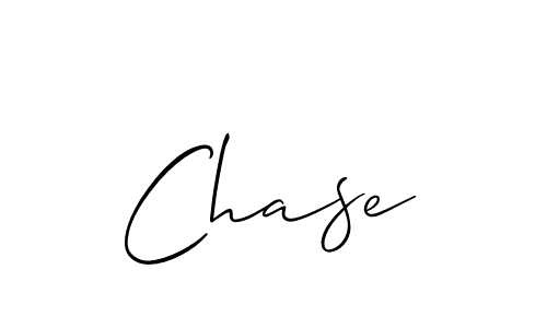 Design your own signature with our free online signature maker. With this signature software, you can create a handwritten (Allison_Script) signature for name Chase. Chase signature style 2 images and pictures png