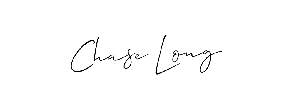 Create a beautiful signature design for name Chase Long. With this signature (Allison_Script) fonts, you can make a handwritten signature for free. Chase Long signature style 2 images and pictures png