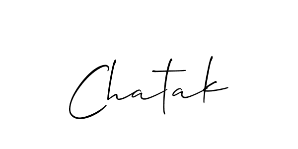 Also You can easily find your signature by using the search form. We will create Chatak name handwritten signature images for you free of cost using Allison_Script sign style. Chatak signature style 2 images and pictures png