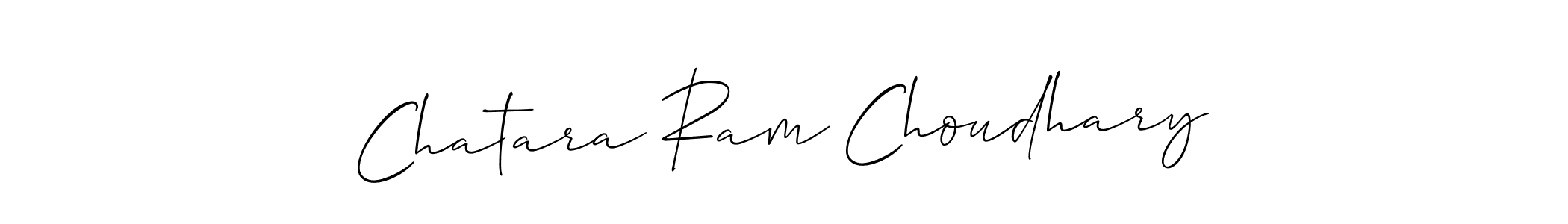 Design your own signature with our free online signature maker. With this signature software, you can create a handwritten (Allison_Script) signature for name Chatara Ram Choudhary. Chatara Ram Choudhary signature style 2 images and pictures png