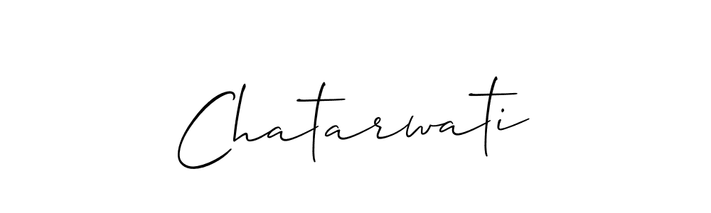 It looks lik you need a new signature style for name Chatarwati. Design unique handwritten (Allison_Script) signature with our free signature maker in just a few clicks. Chatarwati signature style 2 images and pictures png