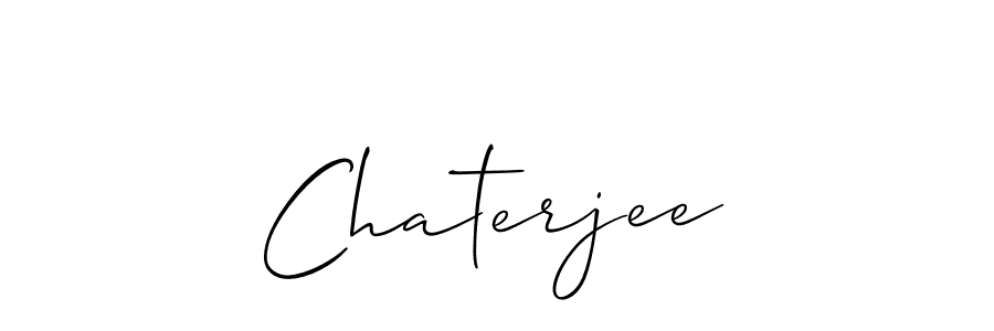 Make a beautiful signature design for name Chaterjee. Use this online signature maker to create a handwritten signature for free. Chaterjee signature style 2 images and pictures png