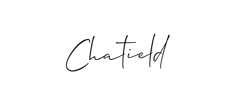 Similarly Allison_Script is the best handwritten signature design. Signature creator online .You can use it as an online autograph creator for name Chatield. Chatield signature style 2 images and pictures png