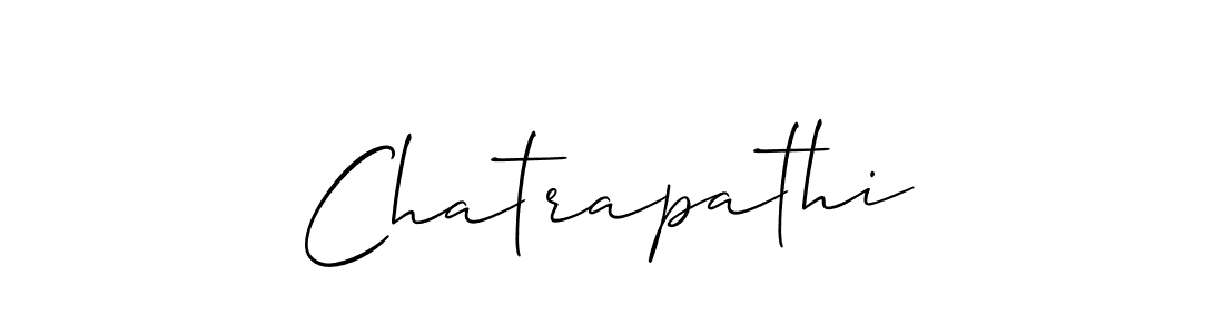 Also we have Chatrapathi name is the best signature style. Create professional handwritten signature collection using Allison_Script autograph style. Chatrapathi signature style 2 images and pictures png