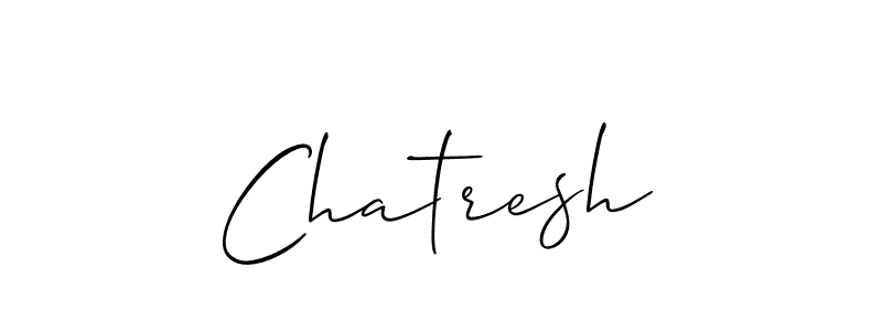 Also we have Chatresh name is the best signature style. Create professional handwritten signature collection using Allison_Script autograph style. Chatresh signature style 2 images and pictures png