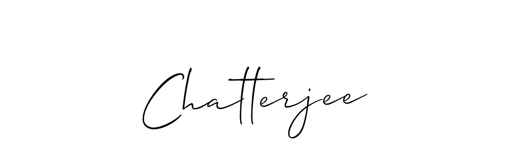 Best and Professional Signature Style for Chatterjee. Allison_Script Best Signature Style Collection. Chatterjee signature style 2 images and pictures png