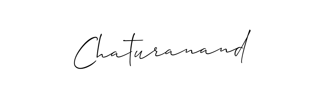 Chaturanand stylish signature style. Best Handwritten Sign (Allison_Script) for my name. Handwritten Signature Collection Ideas for my name Chaturanand. Chaturanand signature style 2 images and pictures png