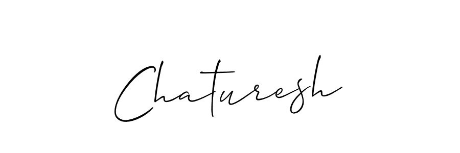 Allison_Script is a professional signature style that is perfect for those who want to add a touch of class to their signature. It is also a great choice for those who want to make their signature more unique. Get Chaturesh name to fancy signature for free. Chaturesh signature style 2 images and pictures png
