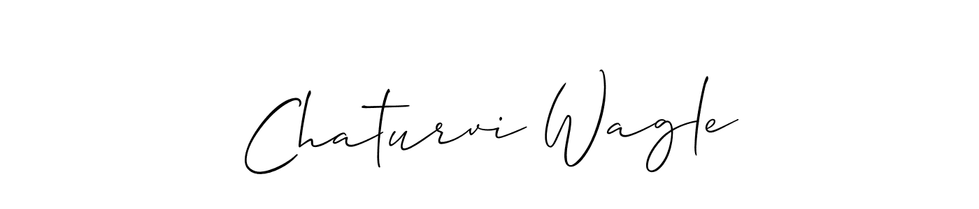 You can use this online signature creator to create a handwritten signature for the name Chaturvi Wagle. This is the best online autograph maker. Chaturvi Wagle signature style 2 images and pictures png