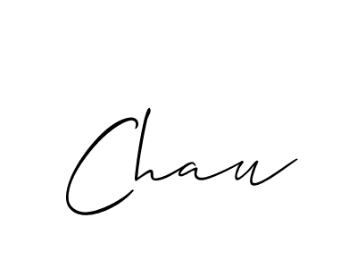 You should practise on your own different ways (Allison_Script) to write your name (Chau) in signature. don't let someone else do it for you. Chau signature style 2 images and pictures png