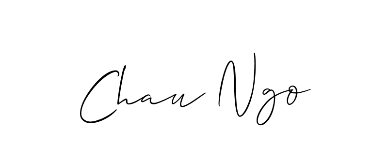 Make a beautiful signature design for name Chau Ngo. Use this online signature maker to create a handwritten signature for free. Chau Ngo signature style 2 images and pictures png