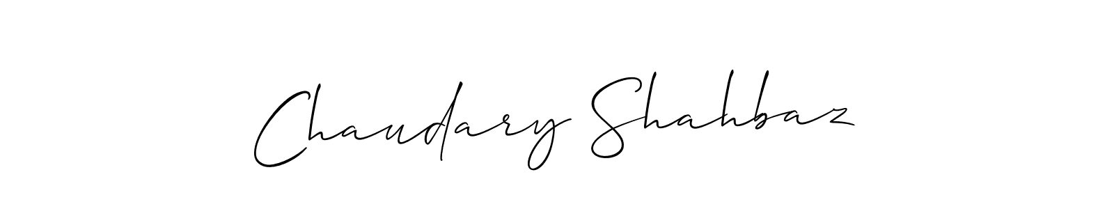 You can use this online signature creator to create a handwritten signature for the name Chaudary Shahbaz. This is the best online autograph maker. Chaudary Shahbaz signature style 2 images and pictures png