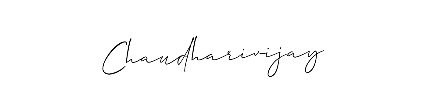 Make a short Chaudharivijay signature style. Manage your documents anywhere anytime using Allison_Script. Create and add eSignatures, submit forms, share and send files easily. Chaudharivijay signature style 2 images and pictures png