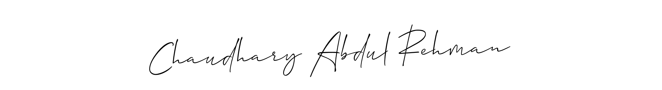 You should practise on your own different ways (Allison_Script) to write your name (Chaudhary Abdul Rehman) in signature. don't let someone else do it for you. Chaudhary Abdul Rehman signature style 2 images and pictures png