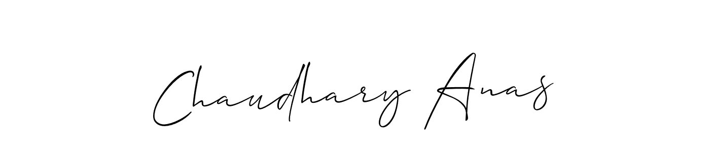 Allison_Script is a professional signature style that is perfect for those who want to add a touch of class to their signature. It is also a great choice for those who want to make their signature more unique. Get Chaudhary Anas name to fancy signature for free. Chaudhary Anas signature style 2 images and pictures png