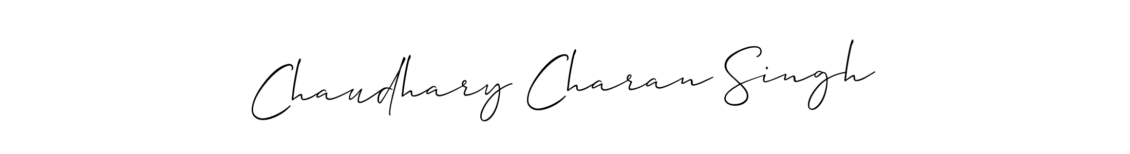 How to make Chaudhary Charan Singh signature? Allison_Script is a professional autograph style. Create handwritten signature for Chaudhary Charan Singh name. Chaudhary Charan Singh signature style 2 images and pictures png