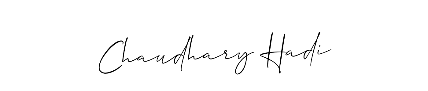See photos of Chaudhary Hadi official signature by Spectra . Check more albums & portfolios. Read reviews & check more about Allison_Script font. Chaudhary Hadi signature style 2 images and pictures png