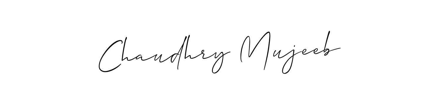 Check out images of Autograph of Chaudhry Mujeeb name. Actor Chaudhry Mujeeb Signature Style. Allison_Script is a professional sign style online. Chaudhry Mujeeb signature style 2 images and pictures png