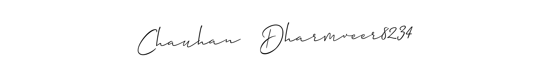 Also we have Chauhan   Dharmveer8234 name is the best signature style. Create professional handwritten signature collection using Allison_Script autograph style. Chauhan   Dharmveer8234 signature style 2 images and pictures png