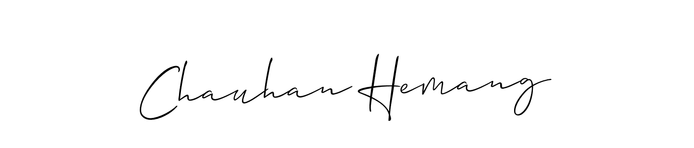 You can use this online signature creator to create a handwritten signature for the name Chauhan Hemang. This is the best online autograph maker. Chauhan Hemang signature style 2 images and pictures png