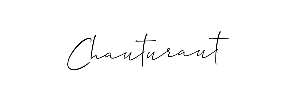 The best way (Allison_Script) to make a short signature is to pick only two or three words in your name. The name Chauturaut include a total of six letters. For converting this name. Chauturaut signature style 2 images and pictures png