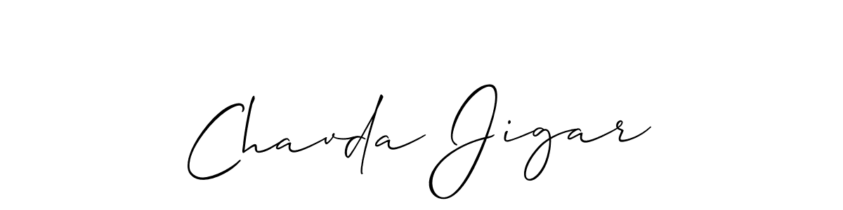 Make a beautiful signature design for name Chavda Jigar. Use this online signature maker to create a handwritten signature for free. Chavda Jigar signature style 2 images and pictures png