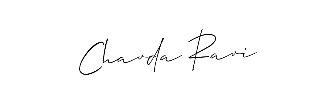 Once you've used our free online signature maker to create your best signature Allison_Script style, it's time to enjoy all of the benefits that Chavda Ravi name signing documents. Chavda Ravi signature style 2 images and pictures png