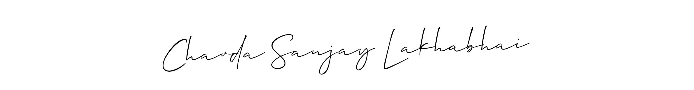 You can use this online signature creator to create a handwritten signature for the name Chavda Sanjay Lakhabhai. This is the best online autograph maker. Chavda Sanjay Lakhabhai signature style 2 images and pictures png