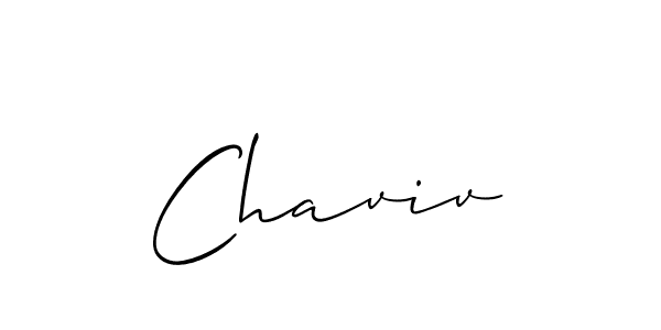 Allison_Script is a professional signature style that is perfect for those who want to add a touch of class to their signature. It is also a great choice for those who want to make their signature more unique. Get Chaviv name to fancy signature for free. Chaviv signature style 2 images and pictures png